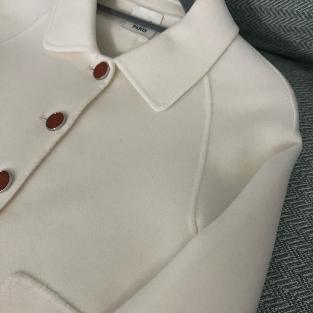 Wool Cashmere Blend Jacket - Picture 6 of 8